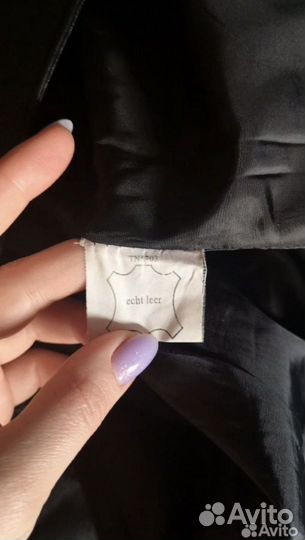 Кожанный плащ y2k