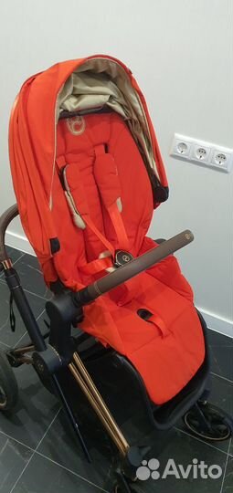 Коляска cybex priam 4 с аксессуарами