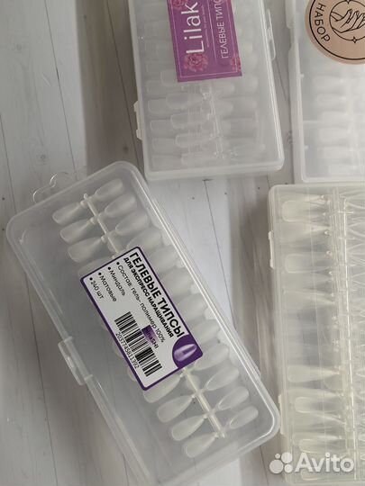 Гелевые типсы для наращивания