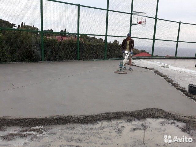 Полусухая стяжка пола за 1 день