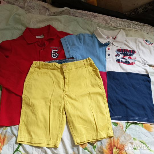 Вещи пакетом на мальчика 128-134