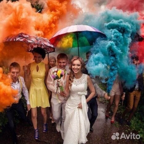 Цветной Дым, Дымовые Шашки для Фотосессии
