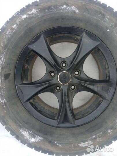 Колёса в сборе 215/75р15 диа 67.1 5+114.3 4шт