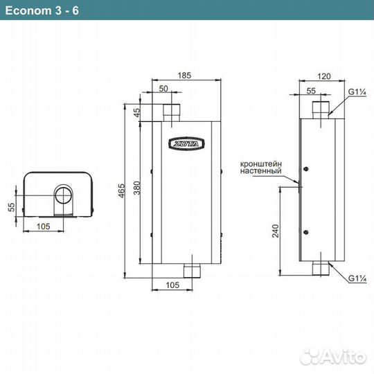 Электрокотел Zota econom 3