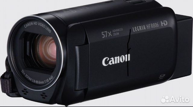 Видеокамера Canon legria HF R806, Black купить в Москве | Электроника ...