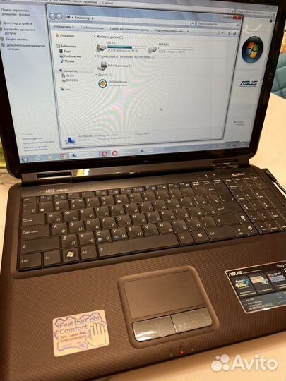 Asus X5DlJ ноутбук