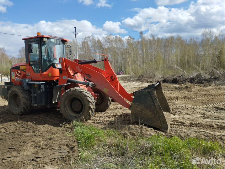 Услуги фронтального погрузчика