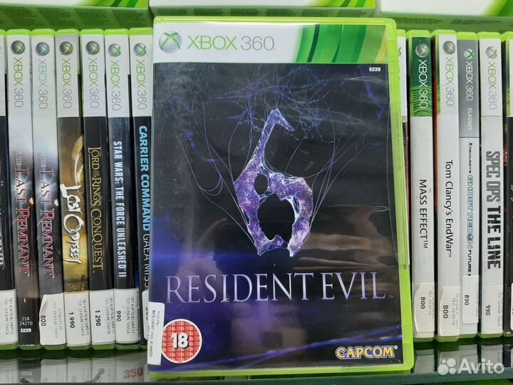Resident evil 6 (xbox360)