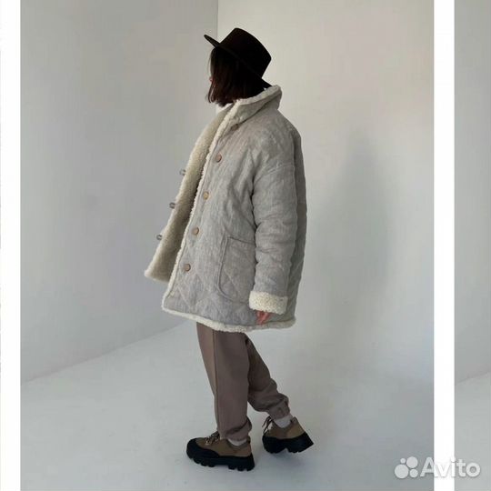 Кимоно с овечьей шерстью