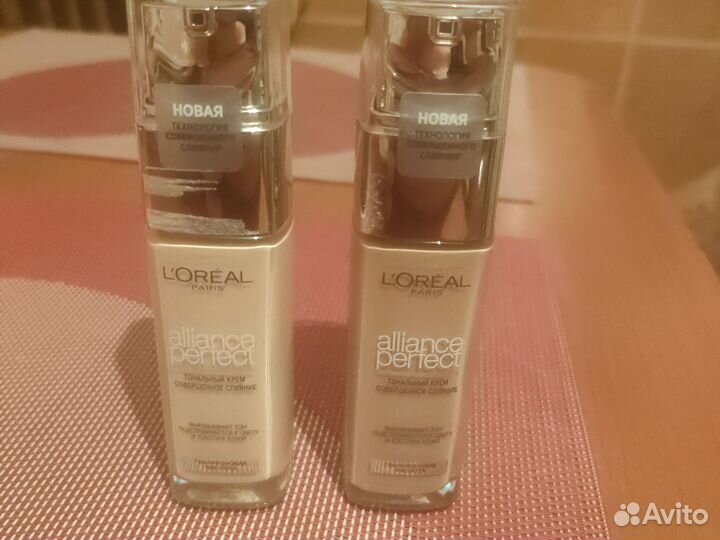 Пудра и тональный крем Loreal