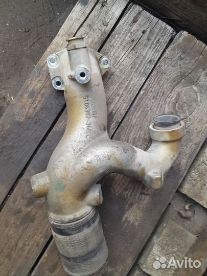 Патрубок охлаждающей жидкости man tgx II 2676 lf52