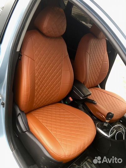 Автомобильные чехлы на Hyundai Solaris (2010-2017)