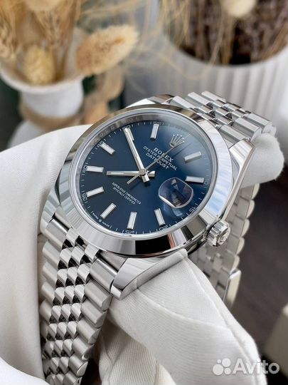 Часы Rolex Datejust 41mm Синие