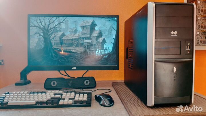 Игровой пк с видяхой на 8GB BMG стиль богов