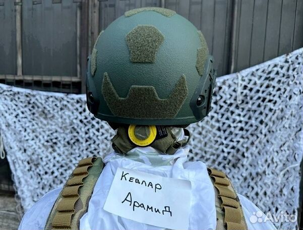 Военный шлем безухий