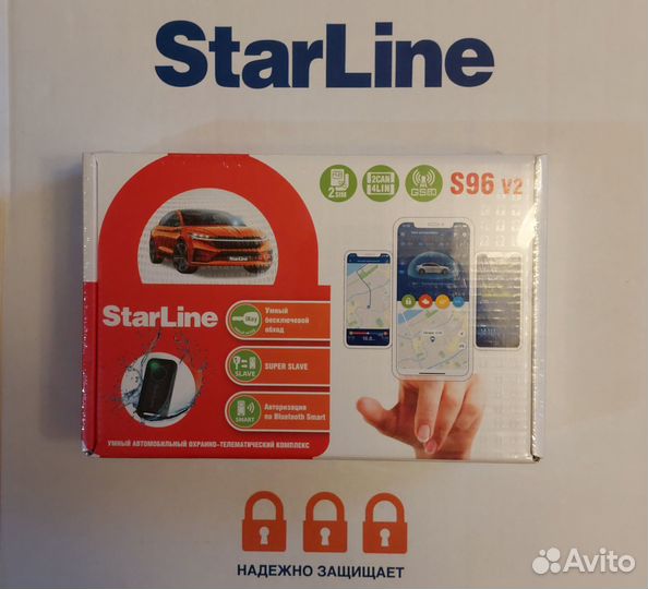 StarLine S96 v2 BT 2CAN+4LIN 2SIM GSM