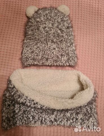 Шапка и снуд zara