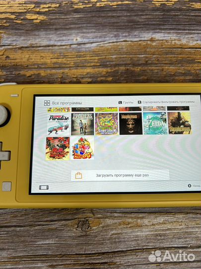 Nintendo switch lite чип