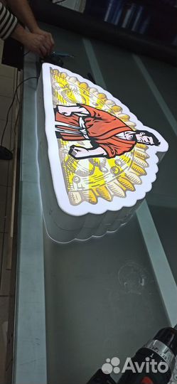 Световой короб, световые буквы, вывеска