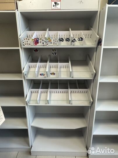 Полки и стеллажи бу