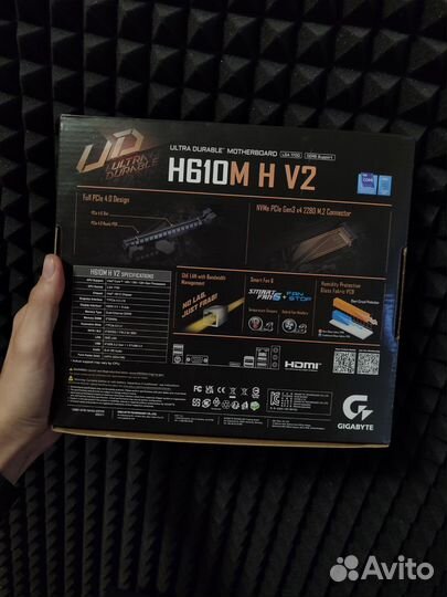 Материнская плата H610M H V2 DDR5 (новая)