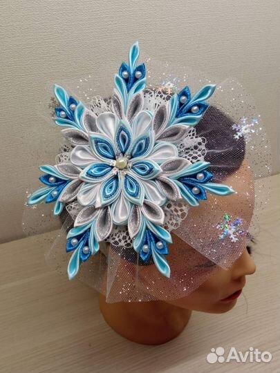 Ободок снежинки