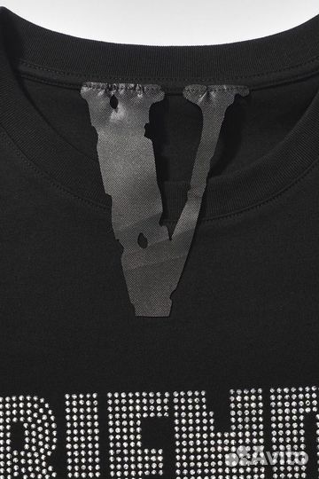 Vlone Rhinestone White