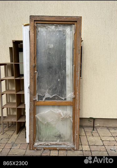 Балконная дверь бу