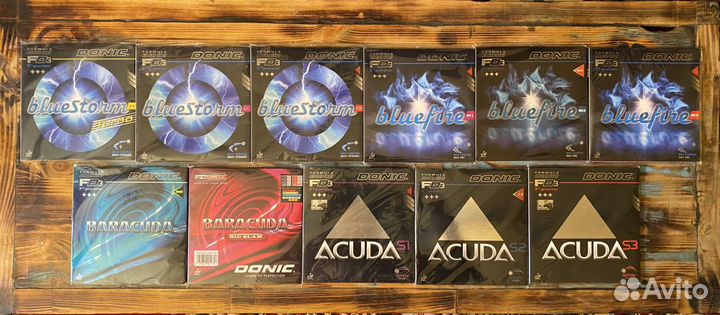 Накладки для Настольного Тенниса