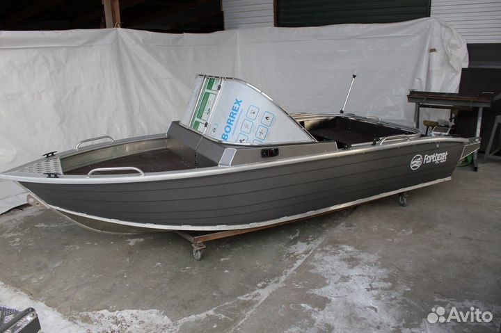Алюминиевая лодка 430 fl