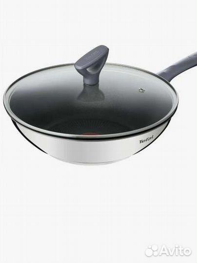 Сковорода вок с крышкой Tefal