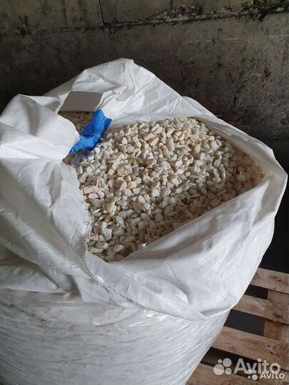 Мраморный Щебень Белый