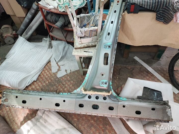 Порог левый skoda superb