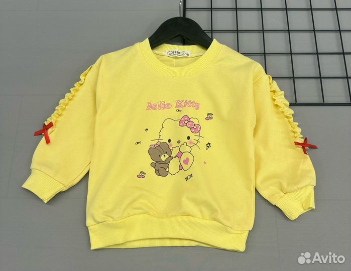 Детская толстовка для девочки, 80-98