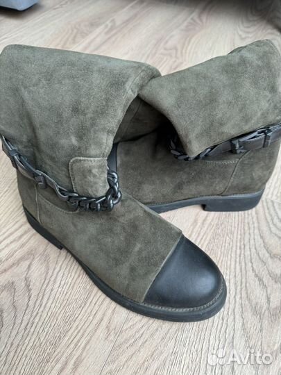 Сапоги Tervolina хаки 38