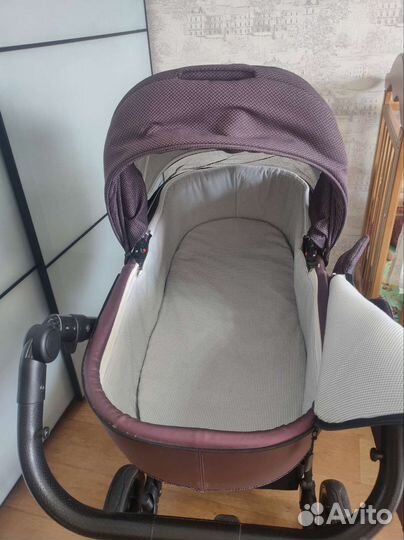 Коляска 2 в 1 Riko Nano Pro Plum (сливовый)