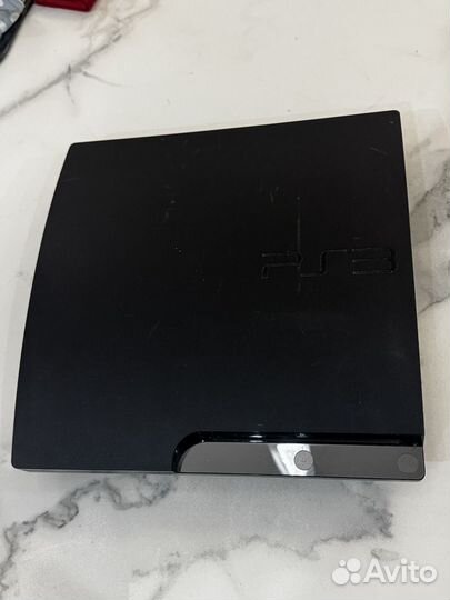 Sony playstation 3 slim + 8 игр(без геймпадов)
