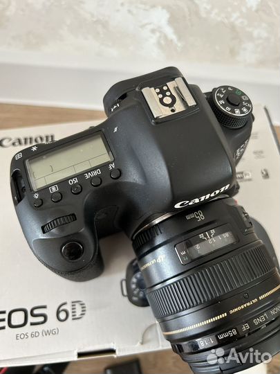 Зеркальный фотоаппарат canon 6d, 85 mm объектив