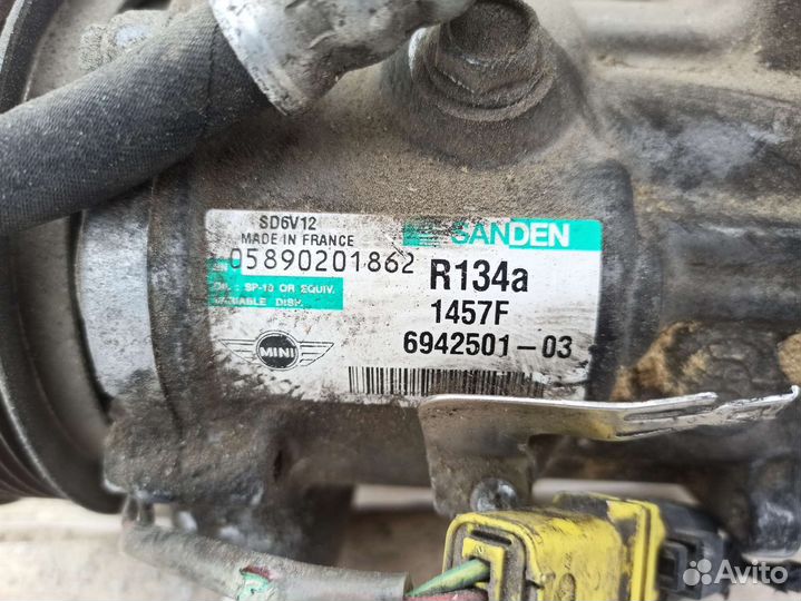 Компрессор кондиционера EP6 120лс Peugeot Citroen