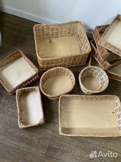 Лотки плетеные(лоток,поднос)