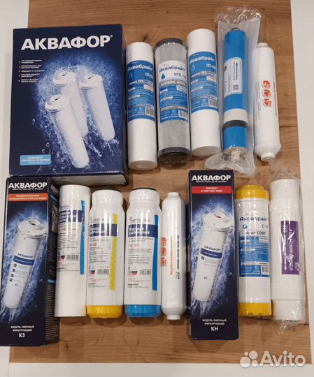 Картриджи для фильтров, сменные модули