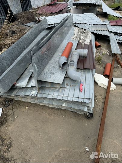 Листы профнастила бу