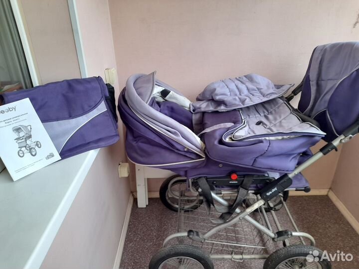 Детская коляска Geoby универсальная