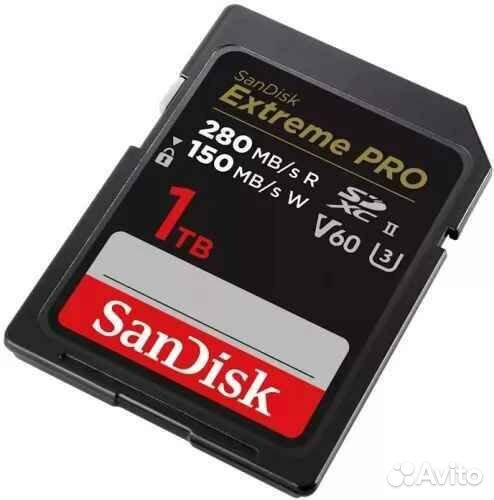 Карта памяти SanDisk 1TB UHS-II sdsdxep-1T00-GN4IN