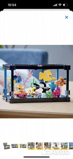 Lego creator 3 в 1 аквариум