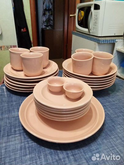 Большой керам. набор СССР, супница, кон-ца, сах-ца