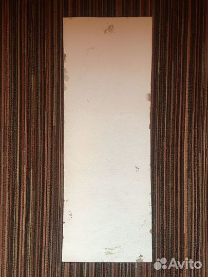 Картина акварель. Непал. Девушка с корзиной