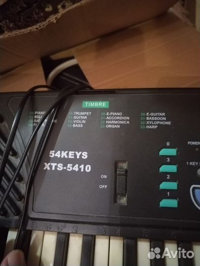 Синтезатор 54 keys xts-5410
