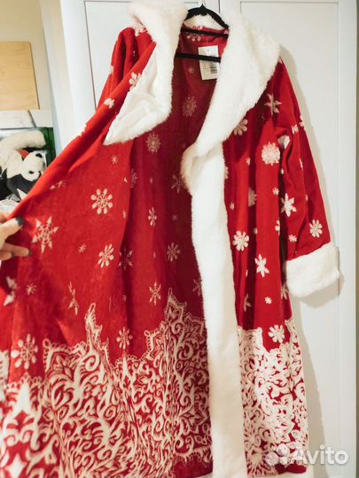 Костюм деда мороза взрослый 48 50