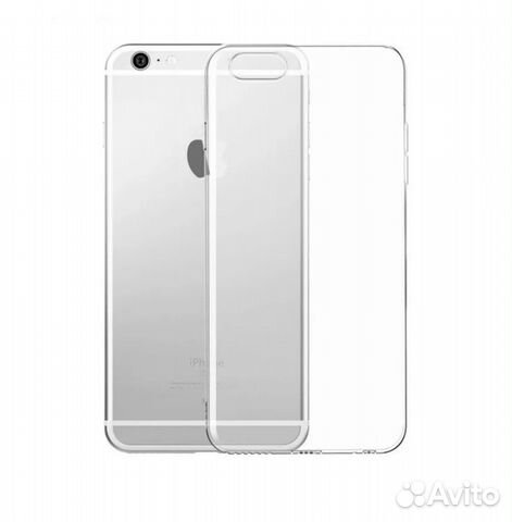 Чехол (бампер) Apple iPhone 6 Plus, 6S Plus, прозр